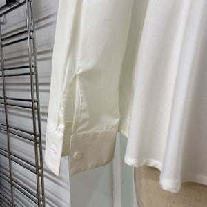 Sara Campbell Peplum cotton top NWT 6