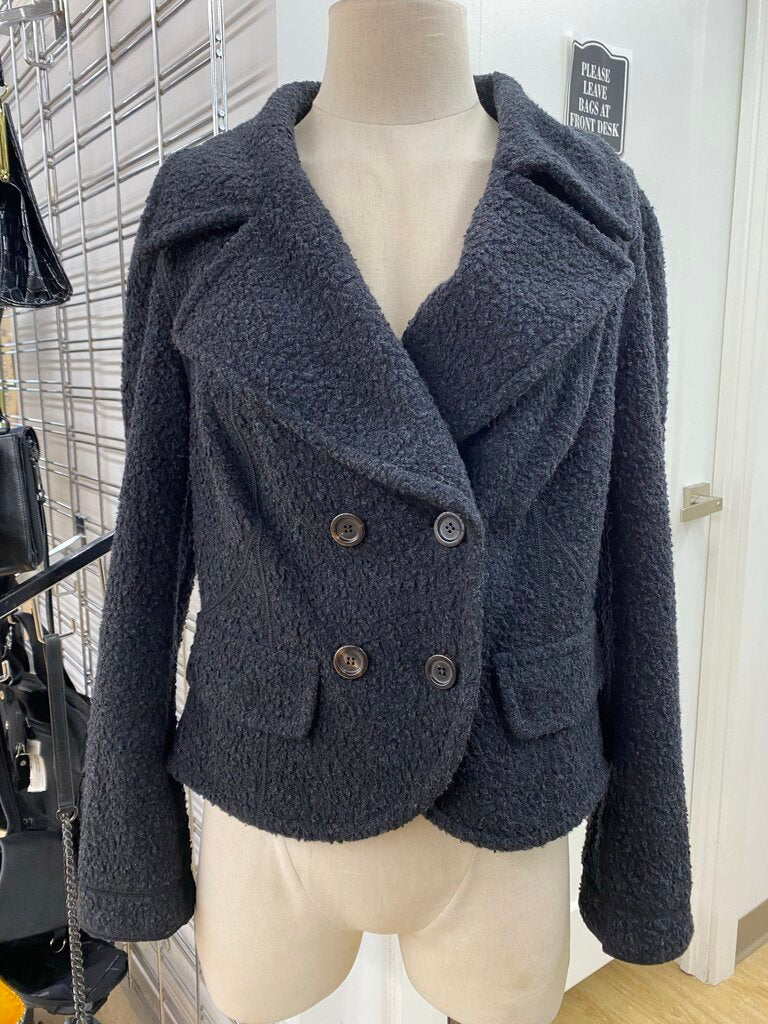 Marccain boiled wool blazer 4/L