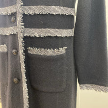 Load image into Gallery viewer, Karl Lagerfeld wool/blend long cardi S
