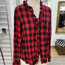 Load image into Gallery viewer, Gap Plaid top L
