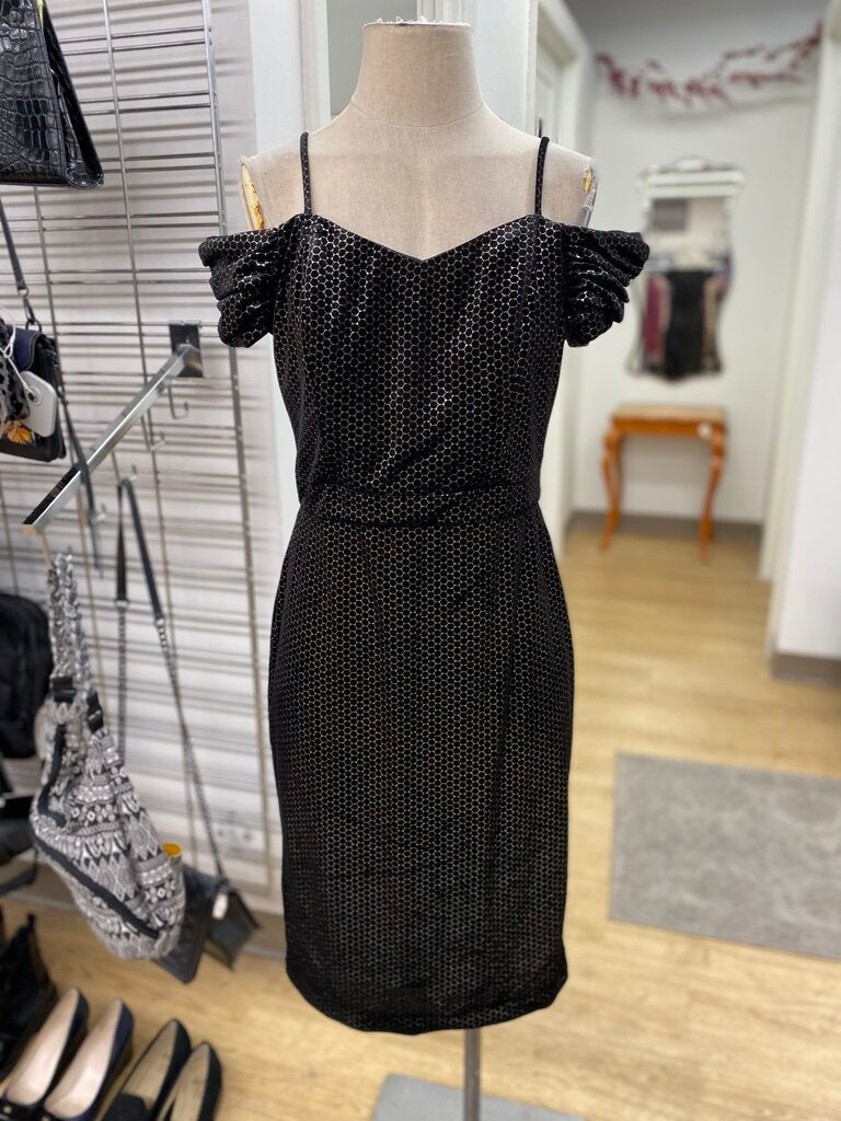 Laundry velvet dress w boning 14