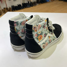 Load image into Gallery viewer, Vans suede/floral hightops 8.5
