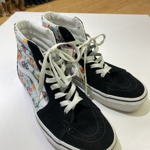 Load image into Gallery viewer, Vans suede/floral hightops 8.5
