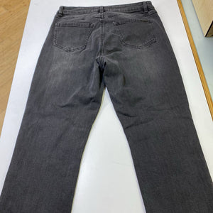Joseph Ribkoff rhinestone/cut outs detail jeans 10