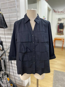 Chicos ruffle top 2