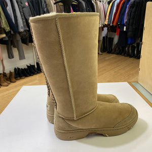 UGG Ultimate Tall Braid suede boots 9