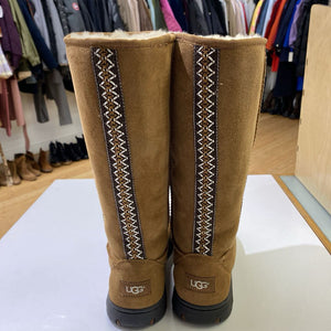 UGG Ultimate Tall Braid suede boots 9