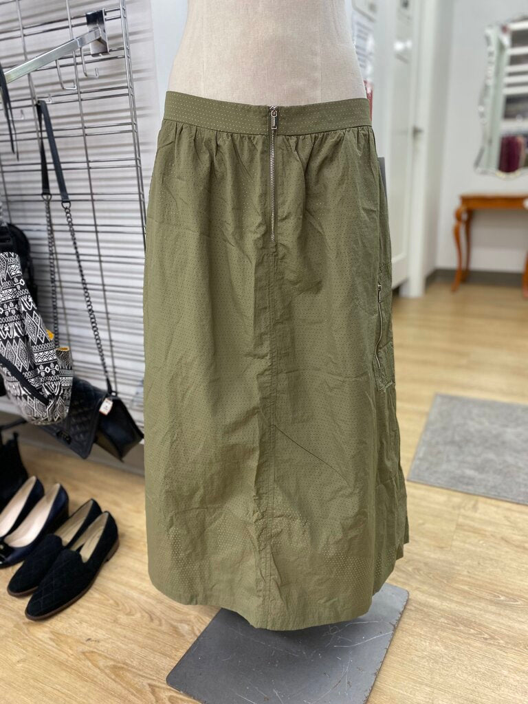 DKNY nylon skirt NWT L