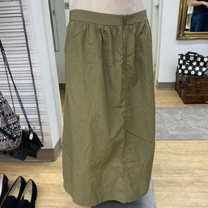 DKNY nylon skirt NWT L