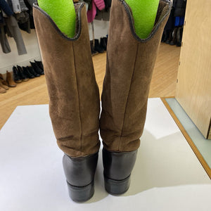 La Canadienne vintage shearling boots 9