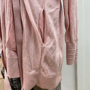 Lululemon belted cotton/cashmere cardi 12