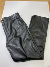 Load image into Gallery viewer, Second Yoga Jeans pleather pants 32
