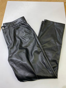 Second Yoga Jeans pleather pants 32