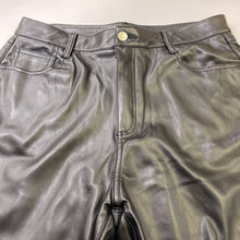 Load image into Gallery viewer, Second Yoga Jeans pleather pants 32

