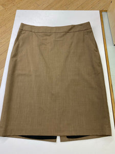Banana Republic lined wool skirt 16