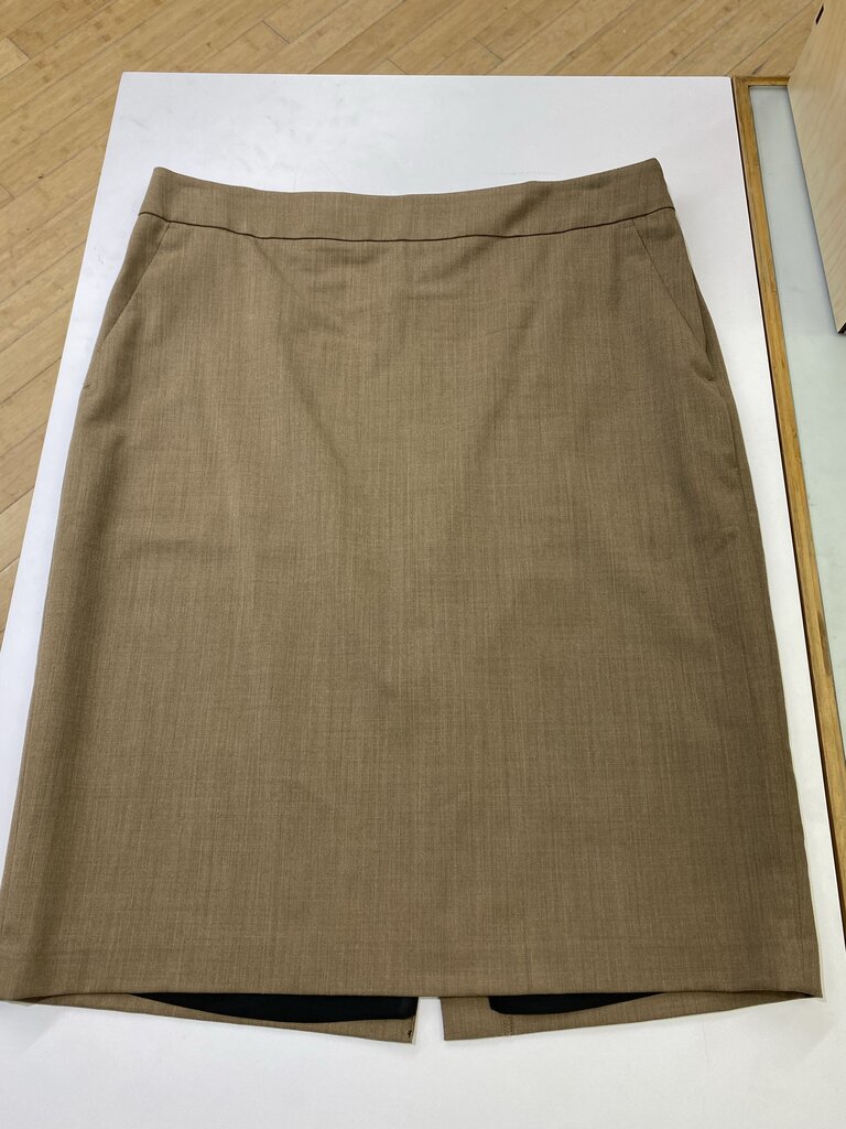 Banana Republic lined wool skirt 16