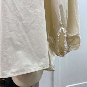 Banana Republic stiff cotton tunic L