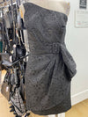 Luisa Spagnoli paisley one shoulder dress 40 NWT