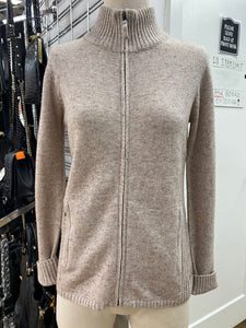 Royal Robbins merino wool/blend zip cardi XS