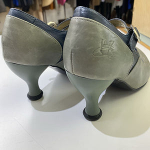 John Fluevog Bellevue Criss-Cross Mary Janes 7.5