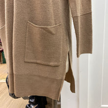 Load image into Gallery viewer, Max Studio merino wool/blend long cardi M
