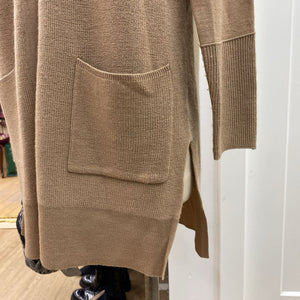 Max Studio merino wool/blend long cardi M