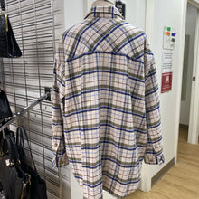 Load image into Gallery viewer, Wilfred plaid oversized top S
