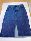 Joe's denim midi skirt 26