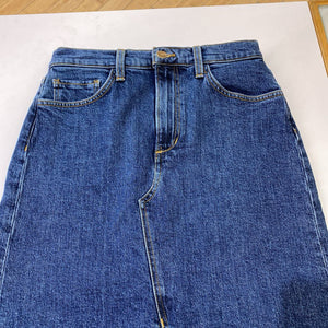 Joe's denim midi skirt 26