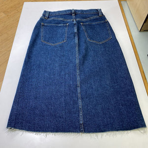Joe's denim midi skirt 26