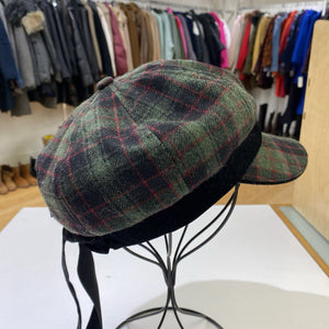 Canadian Hat 1918 plaid wool/blend cap