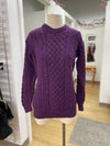 Aran Irish wool sweater L