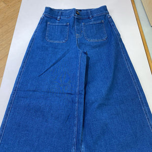 spanx wide leg jeans XS