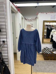 Free People denim dress L