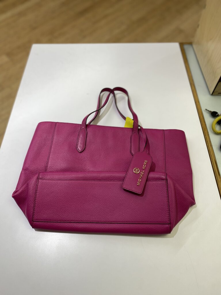 Michael Kors leather tote bag