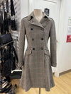 Lauren Ralph Lauren wool/blend houndstooth coat S