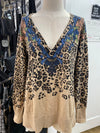 Hale Bob knit top L