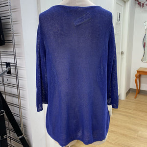 Eileen Fisher knit top L