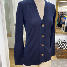 Load image into Gallery viewer, Tory Burch merino wool cardigan XS
