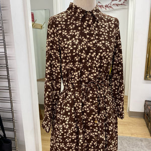 Brown Cream dress