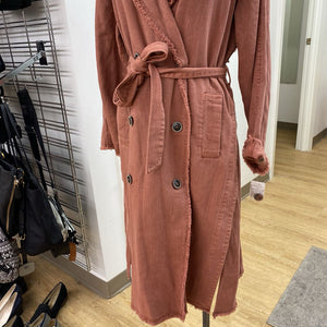 Free People trench style coat NWT XS