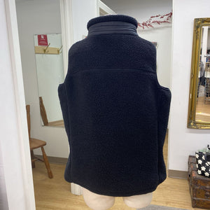Columbia teddy/nylon vest XL
