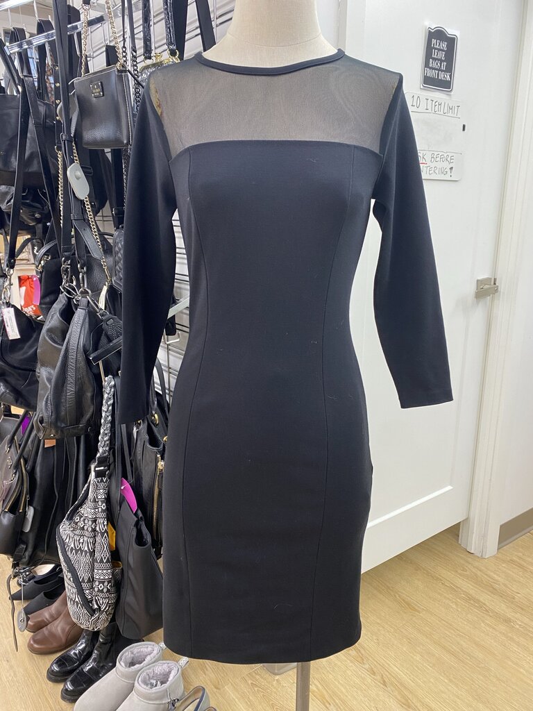 Michael Kors Clothing mesh neckline dress XS