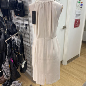 Donna Karan pleated dress 8 NWT