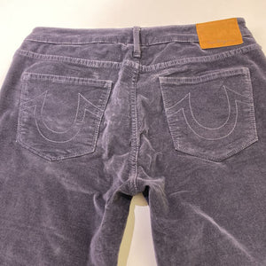 True Religion velvet pants 30