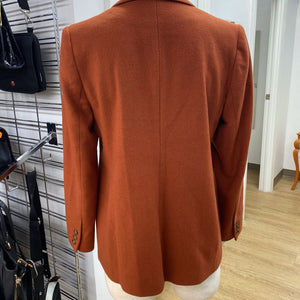 LL Bean lined wool/cashmere blazer 6