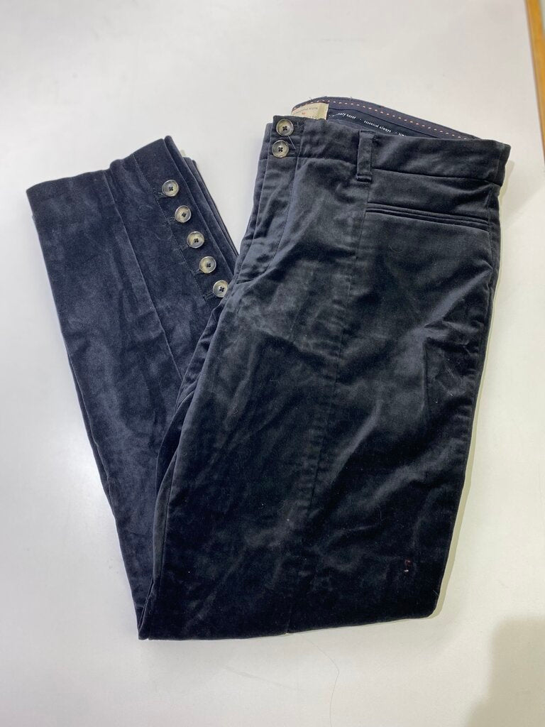 Anthropologie velour pants 10