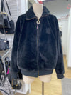 Tommy Hilfiger faux fur bomber L