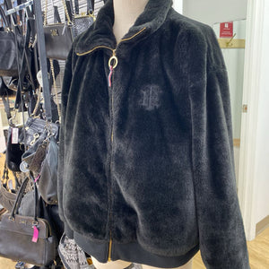 Tommy Hilfiger faux fur bomber L