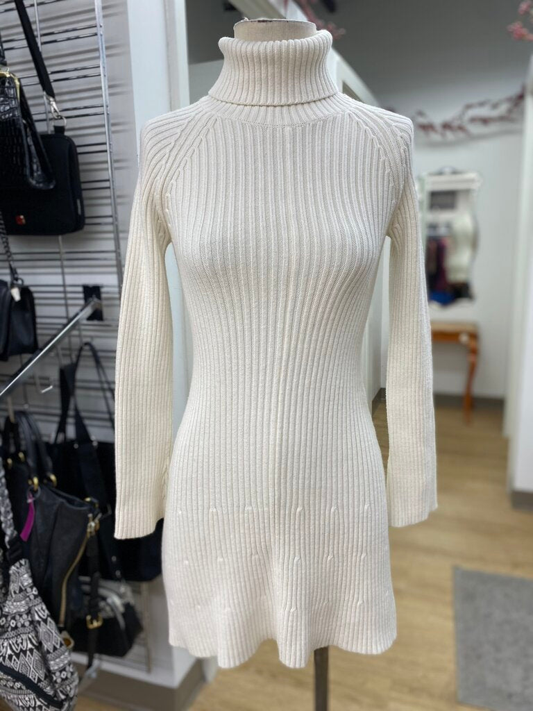 Sunday Best cotton/cashmere ribbed sweater dress S